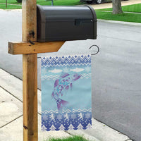 Cardiganshire Wales Christmas Garden Flag Ceredigion Herring Celtic Knot - Wonder Print Shop