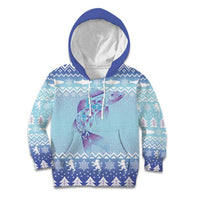 Cardiganshire Wales Christmas Kid Hoodie Ceredigion Herring Celtic Knot - Wonder Print Shop