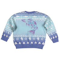 Cardiganshire Wales Christmas Kid Ugly Christmas Sweater Ceredigion Herring Celtic Knot - Wonder Print Shop