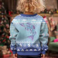 Cardiganshire Wales Christmas Kid Ugly Christmas Sweater Ceredigion Herring Celtic Knot - Wonder Print Shop