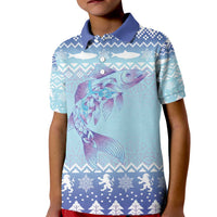 Cardiganshire Wales Christmas Kid Polo Shirt Ceredigion Herring Celtic Knot - Wonder Print Shop