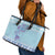 Cardiganshire Wales Christmas Leather Tote Bag Ceredigion Herring Celtic Knot - Wonder Print Shop