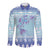 Cardiganshire Wales Christmas Long Sleeve Button Shirt Ceredigion Herring Celtic Knot - Wonder Print Shop