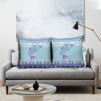 Cardiganshire Wales Christmas Pillow Cover Ceredigion Herring Celtic Knot - Wonder Print Shop