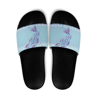 Cardiganshire Wales Christmas Slide Sandals Ceredigion Herring Celtic Knot - Wonder Print Shop