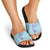 Cardiganshire Wales Christmas Slide Sandals Ceredigion Herring Celtic Knot - Wonder Print Shop