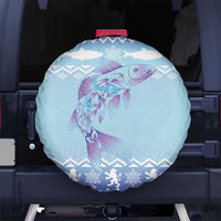Cardiganshire Wales Christmas Spare Tire Cover Ceredigion Herring Celtic Knot - Wonder Print Shop