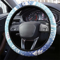 Cardiganshire Wales Christmas Steering Wheel Cover Ceredigion Herring Celtic Knot - Wonder Print Shop