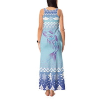 Cardiganshire Wales Christmas Tank Maxi Dress Ceredigion Herring Celtic Knot - Wonder Print Shop