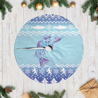 Cardiganshire Wales Christmas Tree Skirt Ceredigion Herring Celtic Knot - Wonder Print Shop