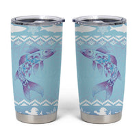 Cardiganshire Wales Christmas Tumbler Cup Ceredigion Herring Celtic Knot - Wonder Print Shop