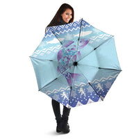 Cardiganshire Wales Christmas Umbrella Ceredigion Herring Celtic Knot - Wonder Print Shop