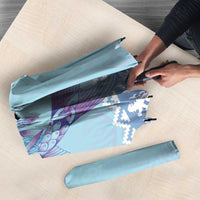 Cardiganshire Wales Christmas Umbrella Ceredigion Herring Celtic Knot - Wonder Print Shop