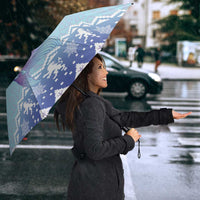 Cardiganshire Wales Christmas Umbrella Ceredigion Herring Celtic Knot - Wonder Print Shop