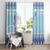 Cardiganshire Wales Christmas Window Curtain Ceredigion Herring Celtic Knot - Wonder Print Shop