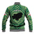 Personalized Carmarthenshire Wales Baseball Jacket Map and Emblem Celtic Style - Wonder Print Shop
