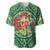 Personalized Carmarthenshire Wales Baseball Jersey Map and Emblem Celtic Style - Wonder Print Shop