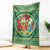 Personalized Carmarthenshire Wales Blanket Map and Emblem Celtic Style - Wonder Print Shop