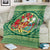 Personalized Carmarthenshire Wales Blanket Map and Emblem Celtic Style - Wonder Print Shop