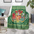 Personalized Carmarthenshire Wales Blanket Map and Emblem Celtic Style - Wonder Print Shop