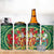 Personalized Carmarthenshire Wales 4 in 1 Can Cooler Tumbler Map and Emblem Celtic Style - Wonder Print Shop