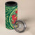 Personalized Carmarthenshire Wales 4 in 1 Can Cooler Tumbler Map and Emblem Celtic Style - Wonder Print Shop