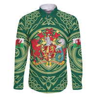 Personalized Carmarthenshire Wales Family Matching Puletasi and Hawaiian Shirt Map and Emblem Celtic Style - Wonder Print Shop