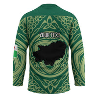 Personalized Carmarthenshire Wales Hockey Jersey Map and Emblem Celtic Style - Wonder Print Shop