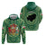 Personalized Carmarthenshire Wales Hoodie Map and Emblem Celtic Style - Wonder Print Shop