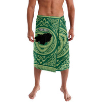 Personalized Carmarthenshire Wales Lavalava Map and Emblem Celtic Style - Wonder Print Shop