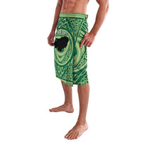 Personalized Carmarthenshire Wales Lavalava Map and Emblem Celtic Style - Wonder Print Shop