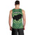 Personalized Carmarthenshire Wales Men Tank Top Map and Emblem Celtic Style - Wonder Print Shop