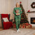 Personalized Carmarthenshire Wales Christmas Pajama Set Map and Emblem Celtic Style - Wonder Print Shop