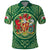 Personalized Carmarthenshire Wales Polo Shirt Map and Emblem Celtic Style - Wonder Print Shop