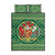 Personalized Carmarthenshire Wales Quilt Bed Set Map and Emblem Celtic Style - Wonder Print Shop