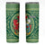 Personalized Carmarthenshire Wales Skinny Tumbler Map and Emblem Celtic Style - Wonder Print Shop