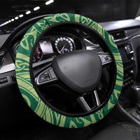 Carmarthenshire Wales Steering Wheel Cover Map and Emblem Celtic Style - Wonder Print Shop