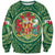Personalized Carmarthenshire Wales Sweatshirt Map and Emblem Celtic Style - Wonder Print Shop