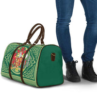 Personalized Carmarthenshire Wales Travel Bag Map and Emblem Celtic Style - Wonder Print Shop