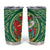 Personalized Carmarthenshire Wales Tumbler Cup Map and Emblem Celtic Style - Wonder Print Shop