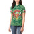Personalized Carmarthenshire Wales Women Polo Shirt Map and Emblem Celtic Style - Wonder Print Shop
