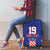 Custom Croatia National Heritage Luggage Cover Blue Checkered Croatian Pride - Wonder Print Shop