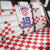 Custom Croatia National Heritage Back Car Seat Cover Red and White Checkerboard Design - Wonder Print Shop