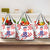 Custom Croatia National Heritage Grocery Bag Red and White Checkerboard Design - Wonder Print Shop