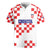 Custom Croatia National Heritage Rugby Jersey Red and White Checkerboard Design - Wonder Print Shop