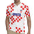 Custom Croatia National Heritage Rugby Jersey Red and White Checkerboard Design - Wonder Print Shop