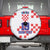 Custom Croatia National Heritage Spare Tire Cover Red and White Checkerboard Design - Wonder Print Shop