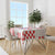 Custom Croatia National Heritage Tablecloth Red and White Checkerboard Design - Wonder Print Shop