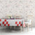 Custom Croatia National Heritage Tablecloth Red and White Checkerboard Design - Wonder Print Shop