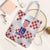 Custom Croatia National Heritage Tote Bag Red and White Checkerboard Design - Wonder Print Shop